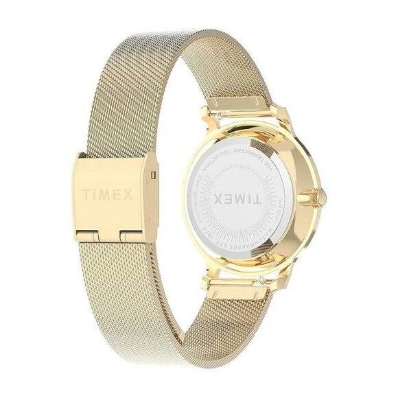 NWT Authentic Timex Transcend Quartz Green Dial Women's Watch - Picture 3 of 3